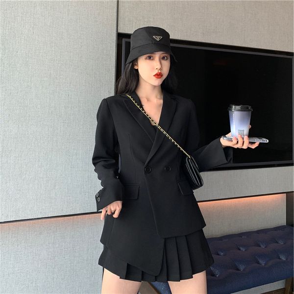 dress 2021 female early models, small spring and autumn suits, professional korean skirts, western two-piece suit style, Black;gray
dress 2021 female early models, small spring and autumn suits, professional korean skirts, western two-piece suit style, Black;gray