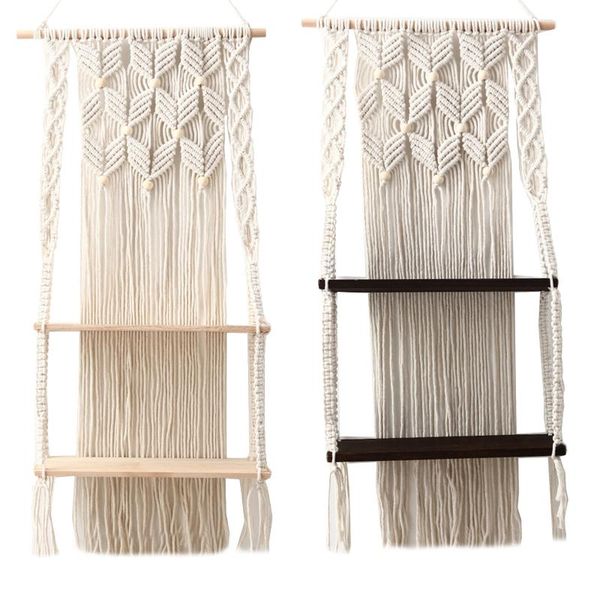 tapestries bohemian macrame tapestry rack handwoven wall hanging flower storage wooden shelf home decoration generous
tapestries bohemian macrame tapestry rack handwoven wall hanging flower storage wooden shelf home decoration generous