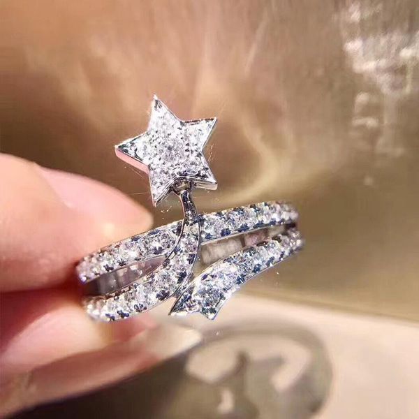 wedding rings zhouyang adjustable star for women korean style zircon white gold color woman accesories fashion jewelry wholesale kar116, Slivery;golden
wedding rings zhouyang adjustable star for women korean style zircon white gold color woman accesories fashion jewelry wholesale kar116, Slivery;golden