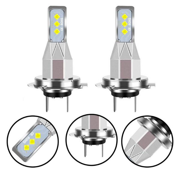 car headlights led headlight h7 6000k fog lamp modification white light silver shell aluminum alloy lights
car headlights led headlight h7 6000k fog lamp modification white light silver shell aluminum alloy lights