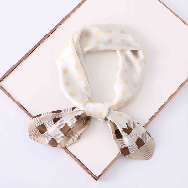 new south korea small square scarves dot color contrast spring summer autumn fashion versatile printed silk, Blue;gray
new south korea small square scarves dot color contrast spring summer autumn fashion versatile printed silk, Blue;gray