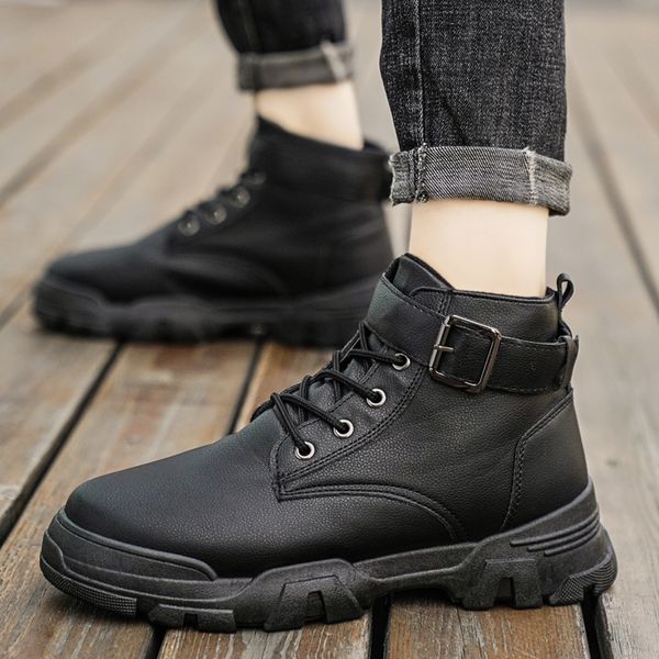 fall men boots winter footwear hig-comfortable casual shoes man black sneakers male krasovki patent leather boots 2021
fall men boots winter footwear hig-comfortable casual shoes man black sneakers male krasovki patent leather boots 2021