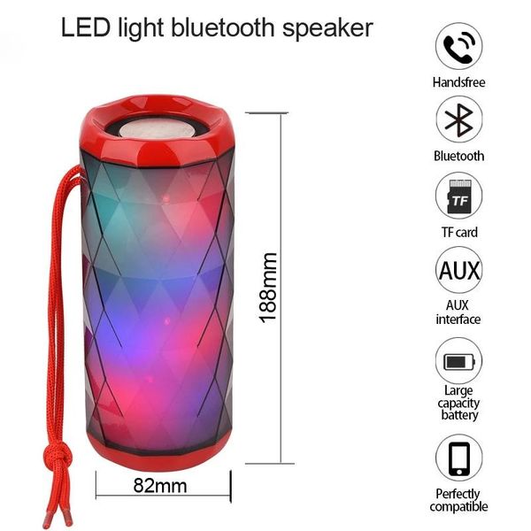 outdoor speakers portable bluetooth speaker tg167 bass color cool polygonal design waterproof wireless speaker, high-definition noise reduct
outdoor speakers portable bluetooth speaker tg167 bass color cool polygonal design waterproof wireless speaker, high-definition noise reduct