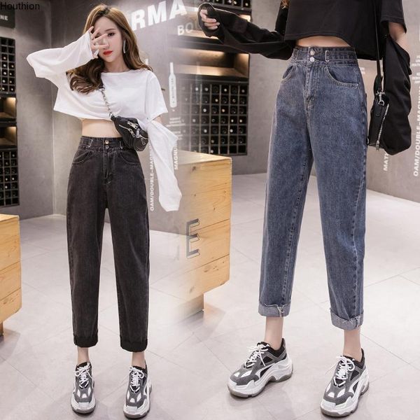 women's jeans houthion high-waist women's fashion straight pocket zipper pants summer korean casual solid color, Blue
women's jeans houthion high-waist women's fashion straight pocket zipper pants summer korean casual solid color, Blue