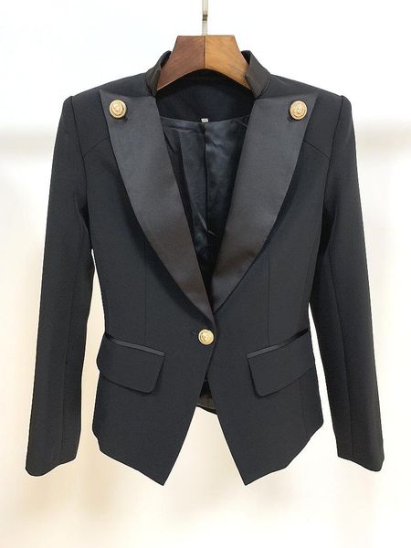 women's jackets 2021 autumn style black and white ladies long sleeve slim button celebrity fashion coats high quality, Black;brown
women's jackets 2021 autumn style black and white ladies long sleeve slim button celebrity fashion coats high quality, Black;brown