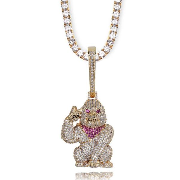 pendant necklaces hip hop arrival animal orangutan necklace cubic zirconia with iced out tennis chain gift for men bling, Silver
pendant necklaces hip hop arrival animal orangutan necklace cubic zirconia with iced out tennis chain gift for men bling, Silver