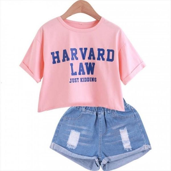 kids girls clothes set summer short sleeve t shirt jeans shorts outfits baby clothing 4 5 6 7 8 9, White
kids girls clothes set summer short sleeve t shirt jeans shorts outfits baby clothing 4 5 6 7 8 9, White