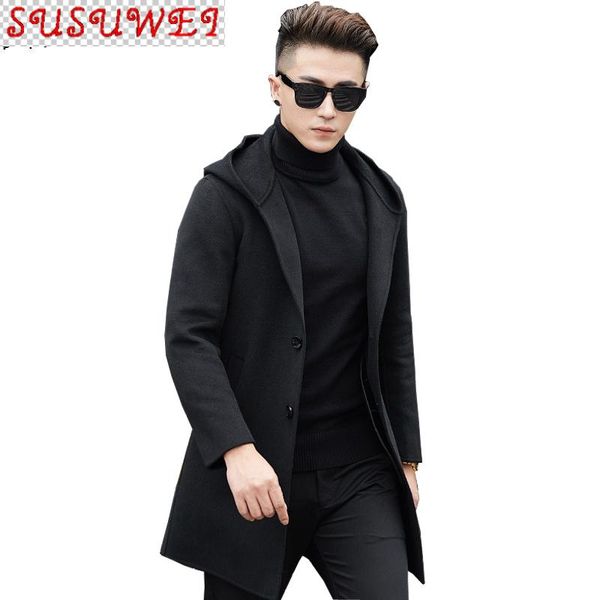 autumn winter warm wool coat men cashmere coats and jackets 2021 fashion hooded overcoat casaco masculino zl387 men's & blends, Black
autumn winter warm wool coat men cashmere coats and jackets 2021 fashion hooded overcoat casaco masculino zl387 men's & blends, Black
