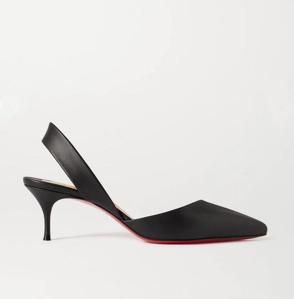 2022 elegant pumps dress shoes women red bottoms leather style mid heel office ladies pointed toes wedding party, Black
2022 elegant pumps dress shoes women red bottoms leather style mid heel office ladies pointed toes wedding party, Black