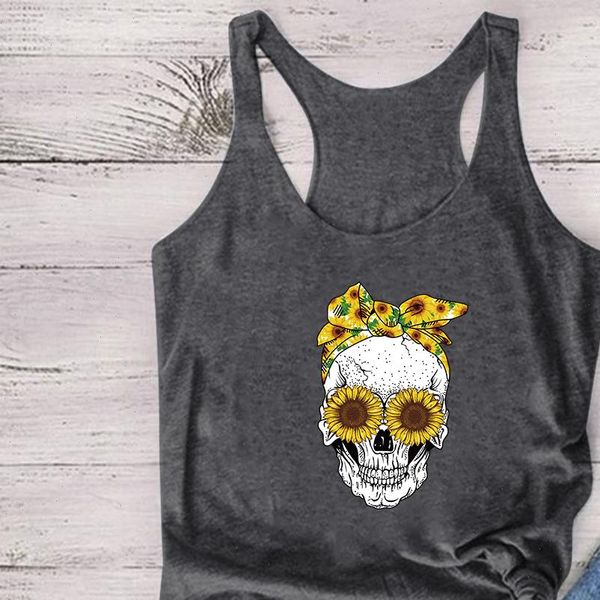 skull scraf women tank sunflowers printing sleeveless summer for girls loose ladies aesthetic ropa de mujer, White
skull scraf women tank sunflowers printing sleeveless summer for girls loose ladies aesthetic ropa de mujer, White