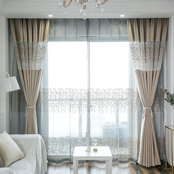 curtain & drapes luxury stitching curtains for living room beige blue tree hollow out romantic heavy chenille bay window zh405c
curtain & drapes luxury stitching curtains for living room beige blue tree hollow out romantic heavy chenille bay window zh405c