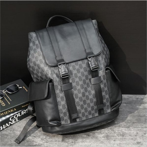 factory wholesale men brand shoulder bag street trend plaid leisure backpack large contrast leather handbag outdoor travel pocket decoration
factory wholesale men brand shoulder bag street trend plaid leisure backpack large contrast leather handbag outdoor travel pocket decoration