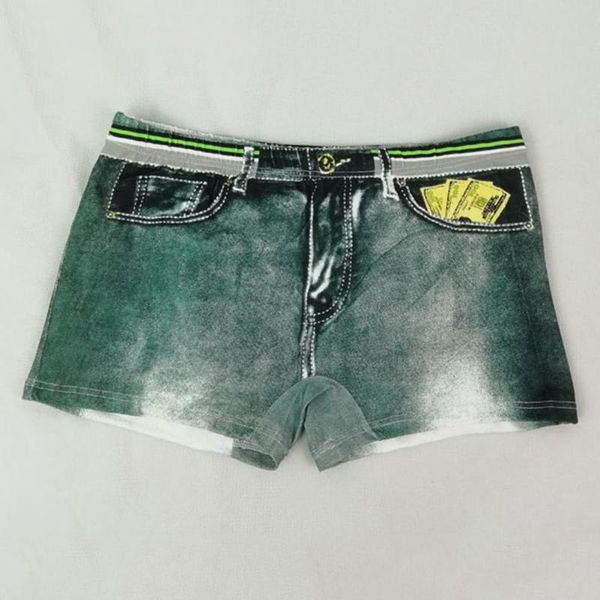 underpants 3d cowboy printed dollar pocket men skin-friendly fake jeans stretchy boxer briefs denim short, Black;white
underpants 3d cowboy printed dollar pocket men skin-friendly fake jeans stretchy boxer briefs denim short, Black;white