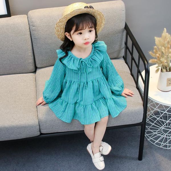 girl's dresses cute floral collar baby girls spring autumn long sleeve bow princess dress striped casual costume kids clothes tutu, Red;yellow
girl's dresses cute floral collar baby girls spring autumn long sleeve bow princess dress striped casual costume kids clothes tutu, Red;yellow
