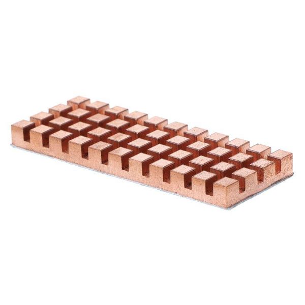 fans & coolings 48x18mm pure copper heatsink and 2/3/4mm thermally conductive adhesive thin groove for m.2 2260 ssd notebook radiator j78a
fans & coolings 48x18mm pure copper heatsink and 2/3/4mm thermally conductive adhesive thin groove for m.2 2260 ssd notebook radiator j78a