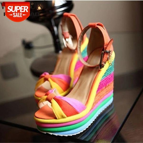 wdhkun summer sandals women women's ladies wedges high multicolor patchwork peep toe roman shoes heels #kx5g, Black
wdhkun summer sandals women women's ladies wedges high multicolor patchwork peep toe roman shoes heels #kx5g, Black
