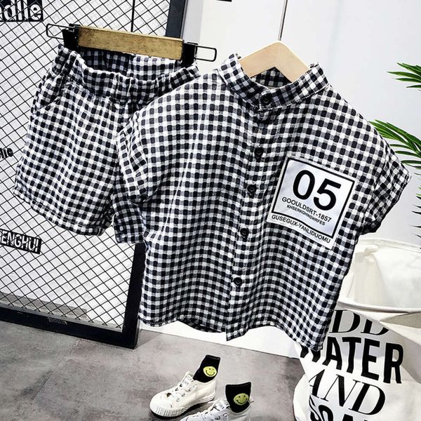 boys' summer suit clothes korean fashion children's foreign style handsome shirt boys, White
boys' summer suit clothes korean fashion children's foreign style handsome shirt boys, White