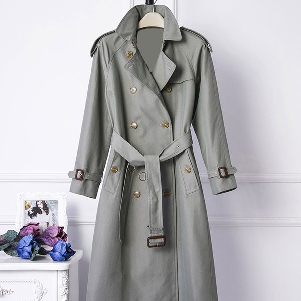 women's trench coats long classic windbreaker waterproof british high-end english style autumn winter gabadian solid color size coat f7, Tan;black
women's trench coats long classic windbreaker waterproof british high-end english style autumn winter gabadian solid color size coat f7, Tan;black