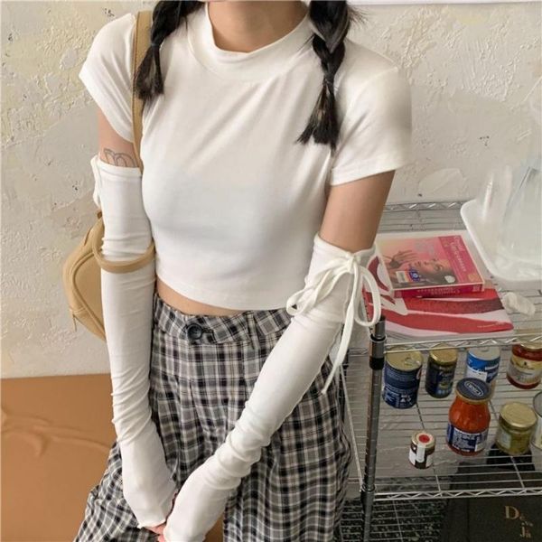 cotton women t shirt fashion solid color casual street style o neck long sleeve hollow out tees short skinny crop ropa mujer women's t-, White
cotton women t shirt fashion solid color casual street style o neck long sleeve hollow out tees short skinny crop ropa mujer women's t-, White