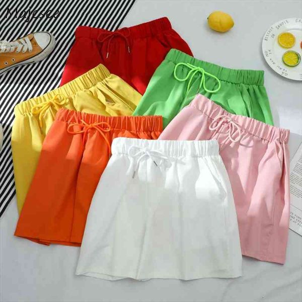 shorts women casual thin summer solid candy color chiffon loose drawstring korean style female workout basic soft short trendy, White;black
shorts women casual thin summer solid candy color chiffon loose drawstring korean style female workout basic soft short trendy, White;black
