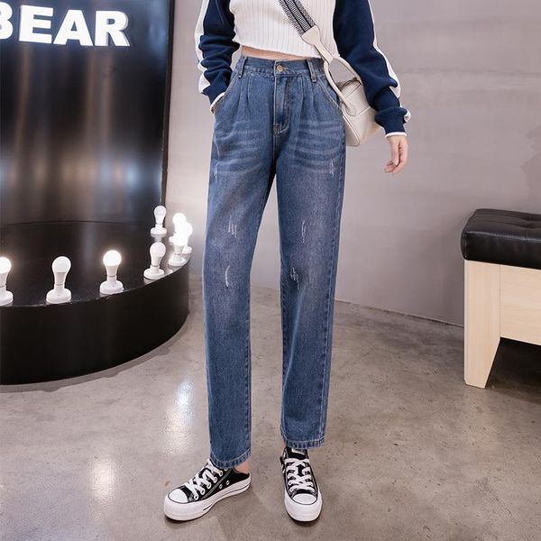 women's jeans plus size high waist loose elastic harem for women s l xl 2xl 3xl 4xl 5xl, Blue
women's jeans plus size high waist loose elastic harem for women s l xl 2xl 3xl 4xl 5xl, Blue