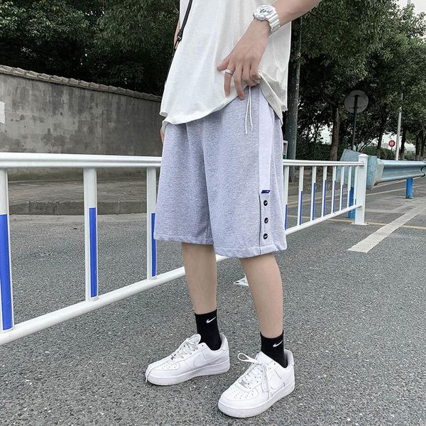 men's shorts summer mens joggers sport running fitness full buckle tracksuit sweatpants track basketball training, White;black
men's shorts summer mens joggers sport running fitness full buckle tracksuit sweatpants track basketball training, White;black