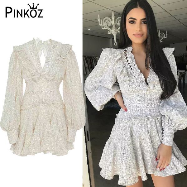 beige ruffles mini mress backless sweet long lanter sleeve elegant vintage evening party dresses women 210421, White
beige ruffles mini mress backless sweet long lanter sleeve elegant vintage evening party dresses women 210421, White