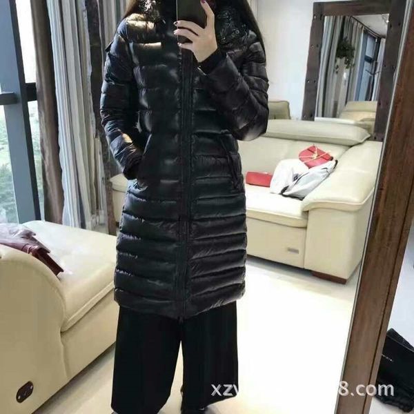 2017 winter new m family star same style shu qi middle and long women's down jacket thickened, Black
2017 winter new m family star same style shu qi middle and long women's down jacket thickened, Black