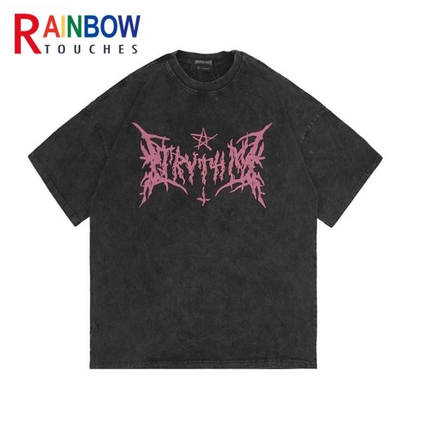 rainbowtouches short-sleeve t-shirt high street vintage graffiti loose casual t-shirts harajuku punk t shirts men 210726, White;black
rainbowtouches short-sleeve t-shirt high street vintage graffiti loose casual t-shirts harajuku punk t shirts men 210726, White;black
