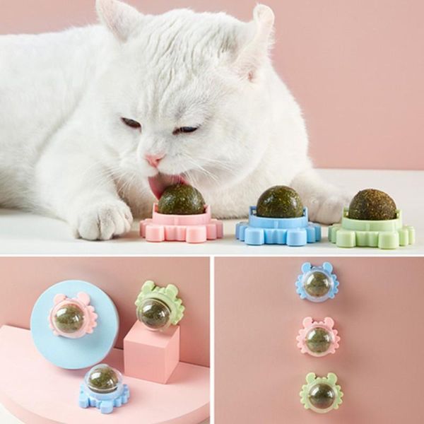 cat toys 1pcs natural catnip ball sugar cats licking candy nutrition energy for kitten playing pet products
cat toys 1pcs natural catnip ball sugar cats licking candy nutrition energy for kitten playing pet products