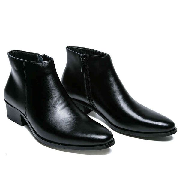 dress shoes yrzl mens leather boots classic british style casual business ankle for plus size qhcm, Black
dress shoes yrzl mens leather boots classic british style casual business ankle for plus size qhcm, Black