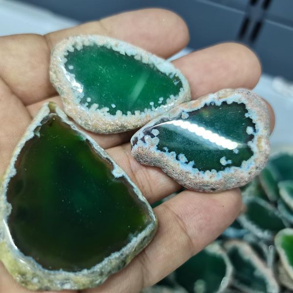 decorative objects & figurines 3pcs green natural agates slice pendant druzy jewelry making finding stone gifts handmade
decorative objects & figurines 3pcs green natural agates slice pendant druzy jewelry making finding stone gifts handmade