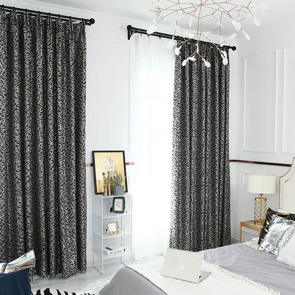 curtain & drapes modern plaid mosaic black for living room special nordic bedroom window panels treatment
curtain & drapes modern plaid mosaic black for living room special nordic bedroom window panels treatment