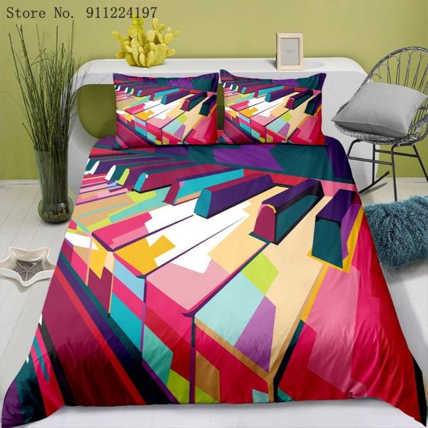 bedding sets 3d musical notes piano guitar print duvet cover king single kids adults bedclothes us/au/eu quilt covers
bedding sets 3d musical notes piano guitar print duvet cover king single kids adults bedclothes us/au/eu quilt covers