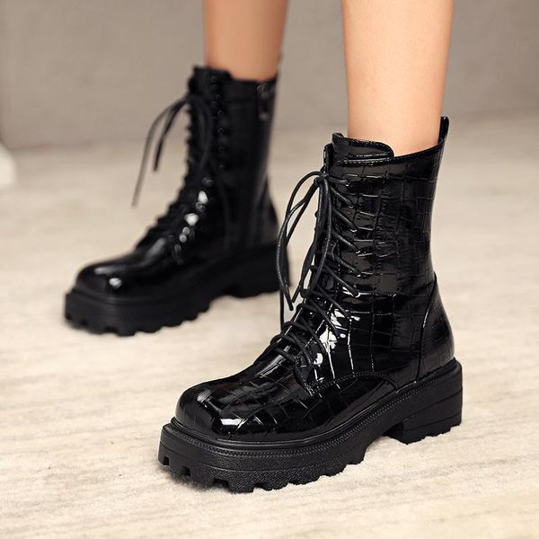 boots fashion women women's british style ankle autumn and winter 2021 casual punk gothic short, Black
boots fashion women women's british style ankle autumn and winter 2021 casual punk gothic short, Black