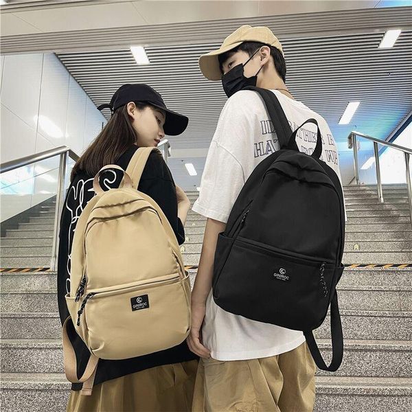 school bags 2021 fashion minimal neutral nylon backpack shoulder bag women travel for girls
school bags 2021 fashion minimal neutral nylon backpack shoulder bag women travel for girls