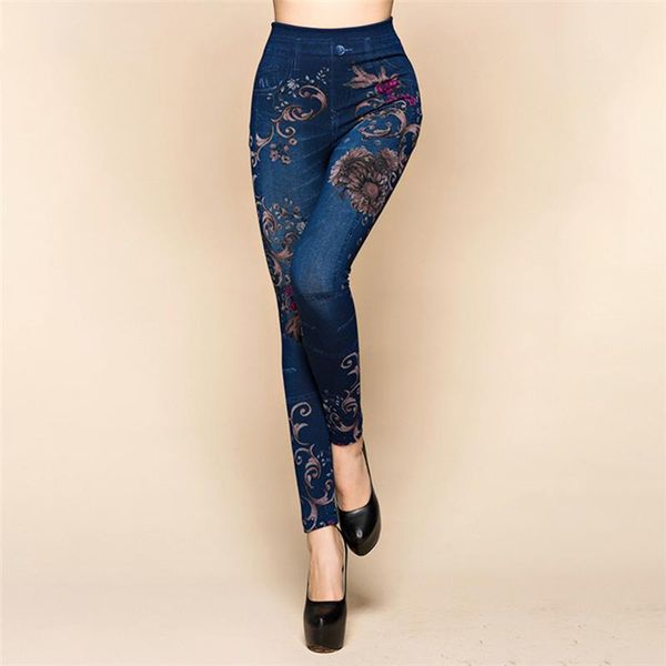 women's leggings normov women jeans flowers printed slim cotton woman jeggings female fake high waist, Black
women's leggings normov women jeans flowers printed slim cotton woman jeggings female fake high waist, Black