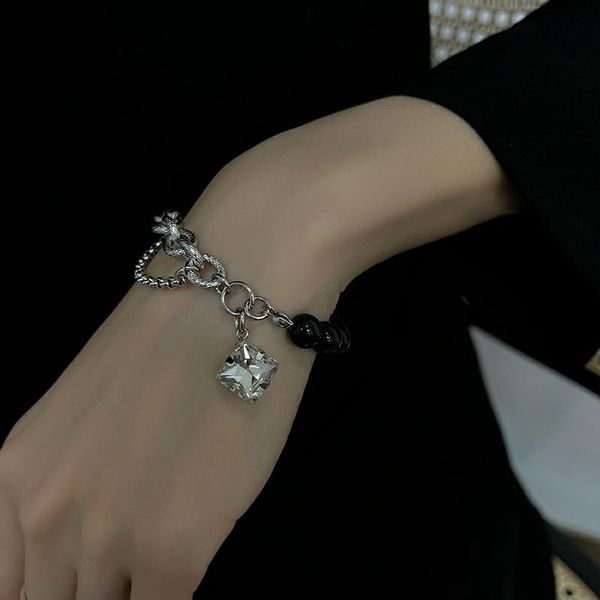 link, chain women bracelet rhinestone bracelets woman splicing bangles personality hip hop fashion retro black white kpop stainless pulseras
link, chain women bracelet rhinestone bracelets woman splicing bangles personality hip hop fashion retro black white kpop stainless pulseras