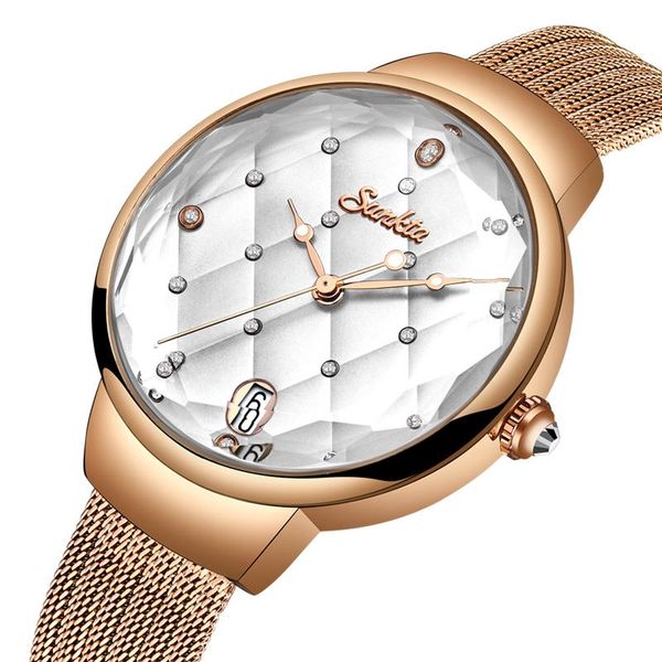 wristwatches 2021 sunkta women fashion white quartz watch lady casual waterproof simple wristwatch gift for girls wife montre femme, Slivery;brown
wristwatches 2021 sunkta women fashion white quartz watch lady casual waterproof simple wristwatch gift for girls wife montre femme, Slivery;brown
