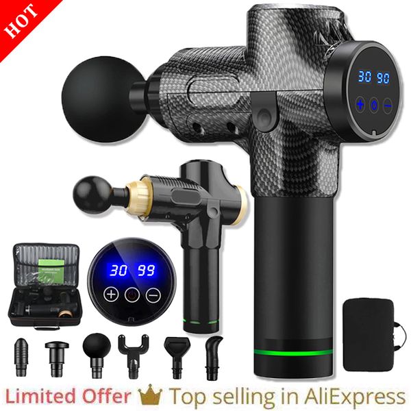 30 speed massage gun professional electric fascia gun deep muscle relax body massager guns for fitness pain relief with handbags
30 speed massage gun professional electric fascia gun deep muscle relax body massager guns for fitness pain relief with handbags