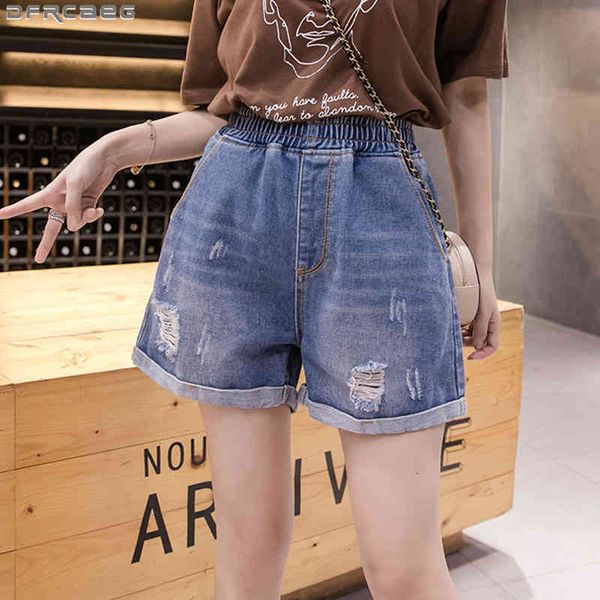 women's shorts summer fashion streetwear ripped denim women harajuku scratch hole jeans loose elastic waist plus size short femme, White;black
women's shorts summer fashion streetwear ripped denim women harajuku scratch hole jeans loose elastic waist plus size short femme, White;black