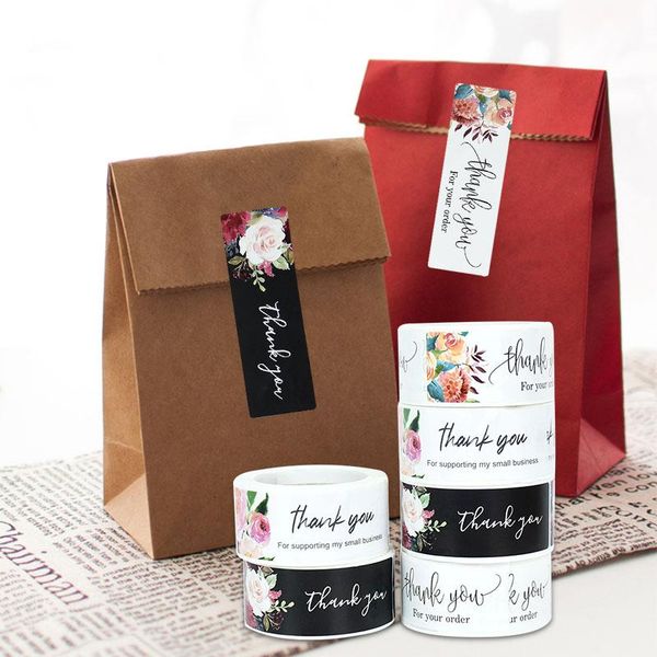 gift wrap 120pcs flower rose thank you stickers sealing sickers rolls for packaging small business decor student stationary supplies
gift wrap 120pcs flower rose thank you stickers sealing sickers rolls for packaging small business decor student stationary supplies