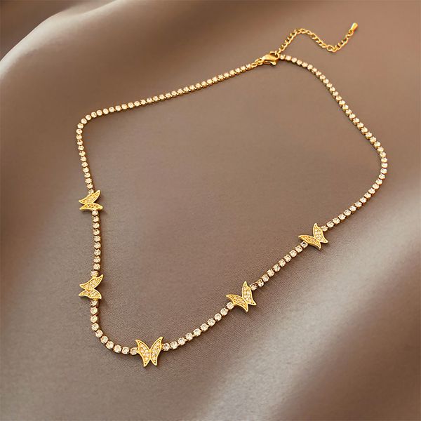 xianlan537 niche design feeling butterfly necklace female xia collarbone chain in new ins light cold wind contracted luxury neckla, Silver
xianlan537 niche design feeling butterfly necklace female xia collarbone chain in new ins light cold wind contracted luxury neckla, Silver