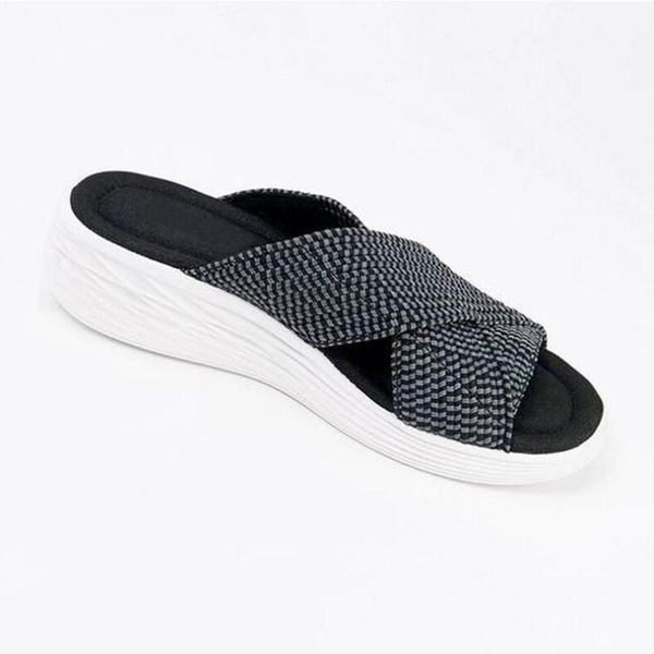 slippers 2021 sandals for women stretch cross ortic slide casual beach slip on comfort sneakers shoes sandalias, Black
slippers 2021 sandals for women stretch cross ortic slide casual beach slip on comfort sneakers shoes sandalias, Black