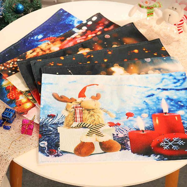 christmas decorations creative table mat knife and fork l western restaurant twill cloth tableware
christmas decorations creative table mat knife and fork l western restaurant twill cloth tableware