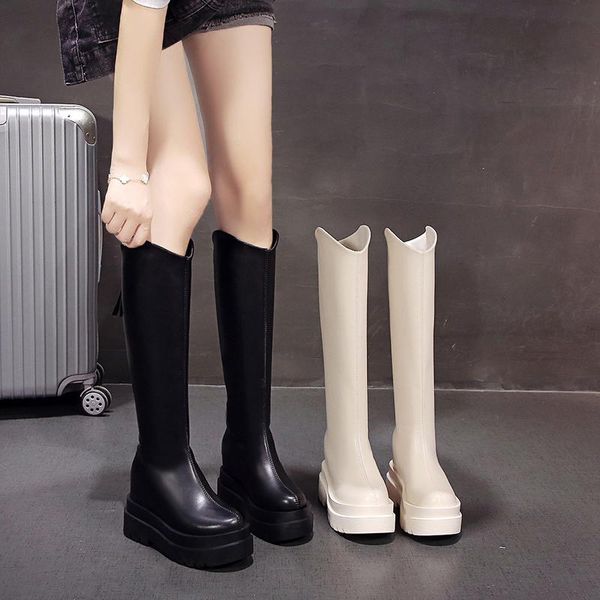 boots women over knee clogs platform autumn shoes round toe zipper boots-women over-the-knee high heel leather ladies lolita, Black
boots women over knee clogs platform autumn shoes round toe zipper boots-women over-the-knee high heel leather ladies lolita, Black