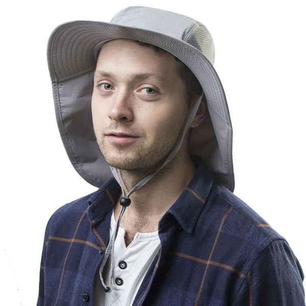 summer sun hat men women bucket with neck flap outdoor uv protection large wide brim hiking fishing mesh breathable cap hats, Blue;gray
summer sun hat men women bucket with neck flap outdoor uv protection large wide brim hiking fishing mesh breathable cap hats, Blue;gray