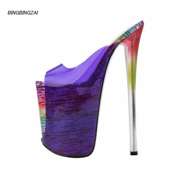 pattern superior quality sandals shoes woman 22cm seven colors super high thin heels waterproof 10-12cm slipper ladies 34-47 slippers, Black
pattern superior quality sandals shoes woman 22cm seven colors super high thin heels waterproof 10-12cm slipper ladies 34-47 slippers, Black
