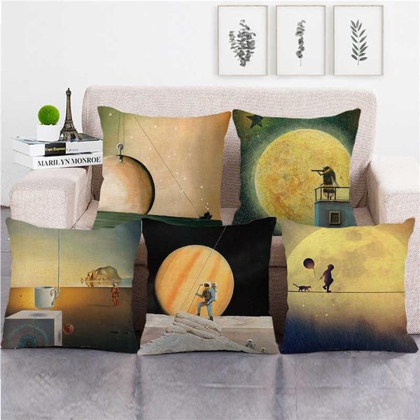 cute vintage space one side print cushion cover linen pillow for home sofa seat throw covers decorative 45x45cm cushion/decorative
cute vintage space one side print cushion cover linen pillow for home sofa seat throw covers decorative 45x45cm cushion/decorative