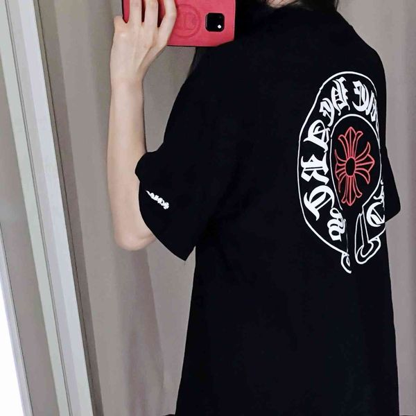 neckline crosin chrome/hearts brand hong ch kong fashion snowflake short sleeve. red horseshoe back men's and, White;black
neckline crosin chrome/hearts brand hong ch kong fashion snowflake short sleeve. red horseshoe back men's and, White;black